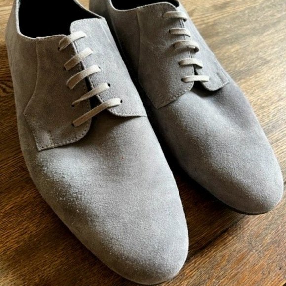 Harry\'s of London, size 43/US 9.5 Grey Suede Dress Shoes main image 4